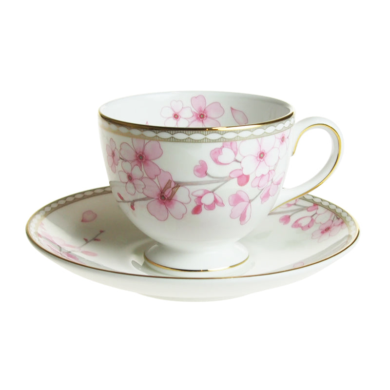 ウェッジウッド (WEDGWOOD) スプリングブロッサム ティーカップ&ソーサー リー