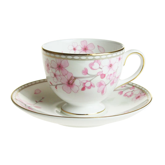ウェッジウッド (WEDGWOOD) スプリングブロッサム ティーカップ&ソーサー リー