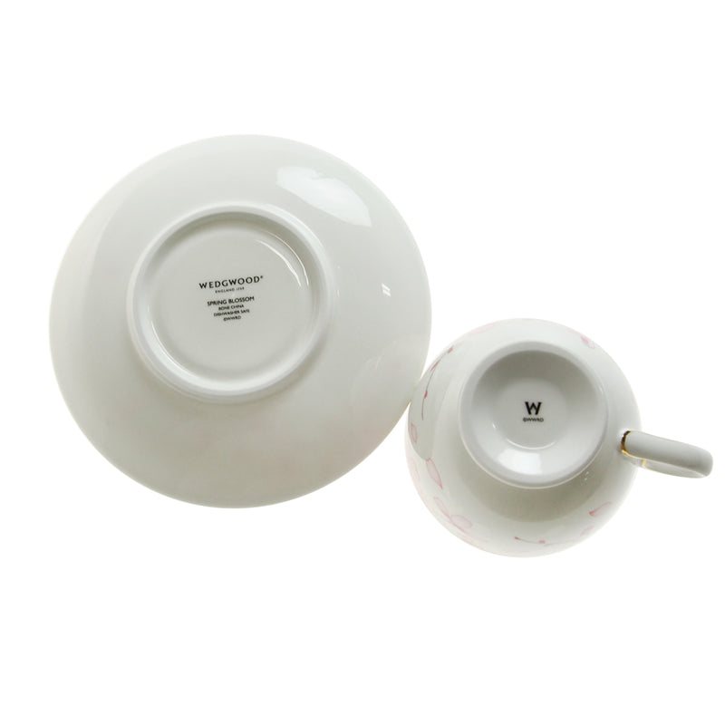 ウェッジウッド (WEDGWOOD) スプリングブロッサム ティーカップ&ソーサー リー