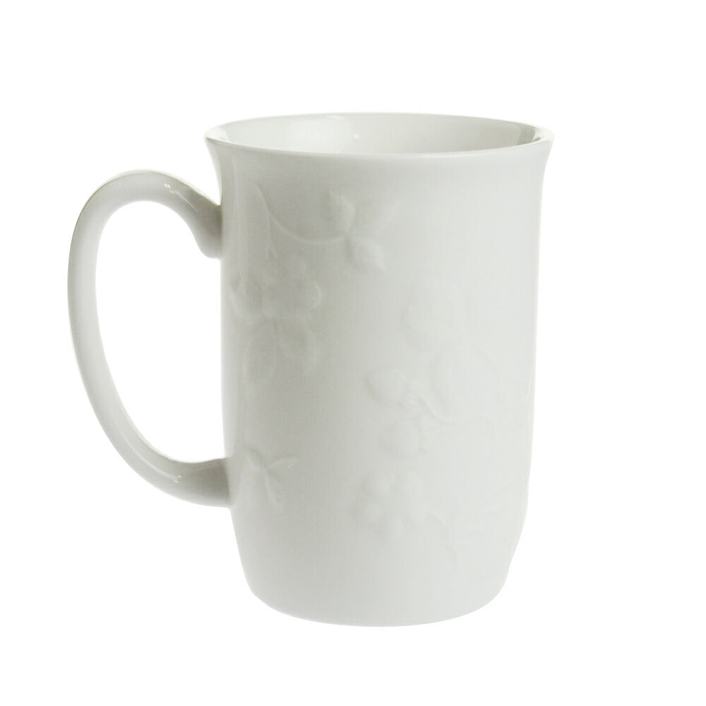ウェッジウッド (WEDGWOOD) ワイルドストロベリー ホワイト マグカップ