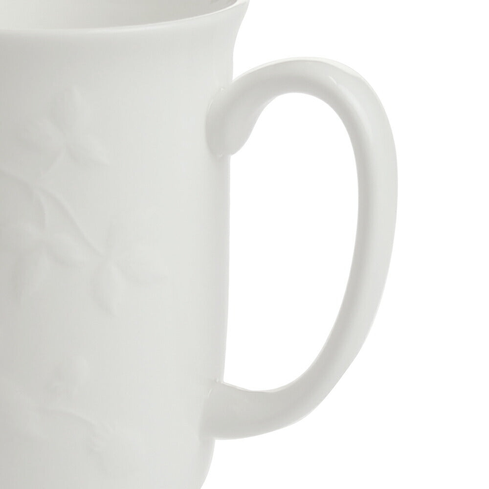 ウェッジウッド (WEDGWOOD) ワイルドストロベリー ホワイト マグカップ