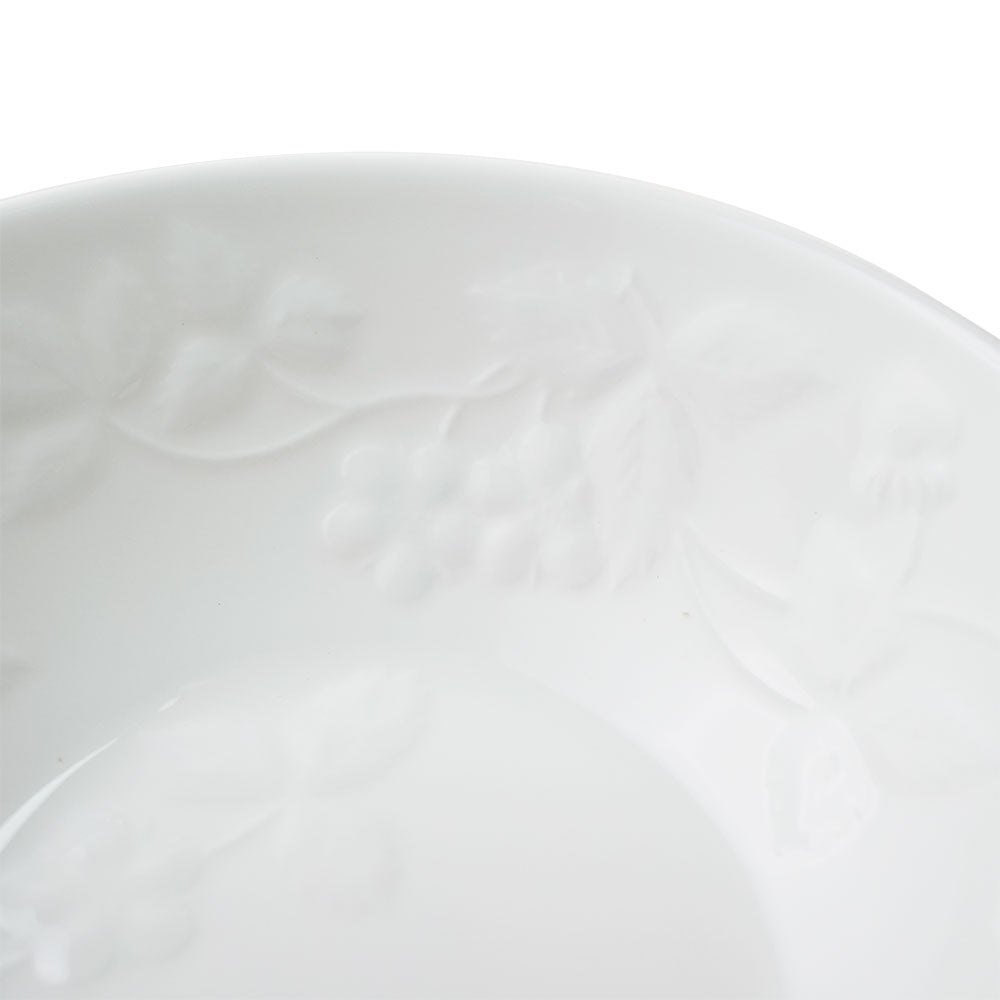 ウェッジウッド (WEDGWOOD) ワイルドストロベリー ホワイト マルチソーサー