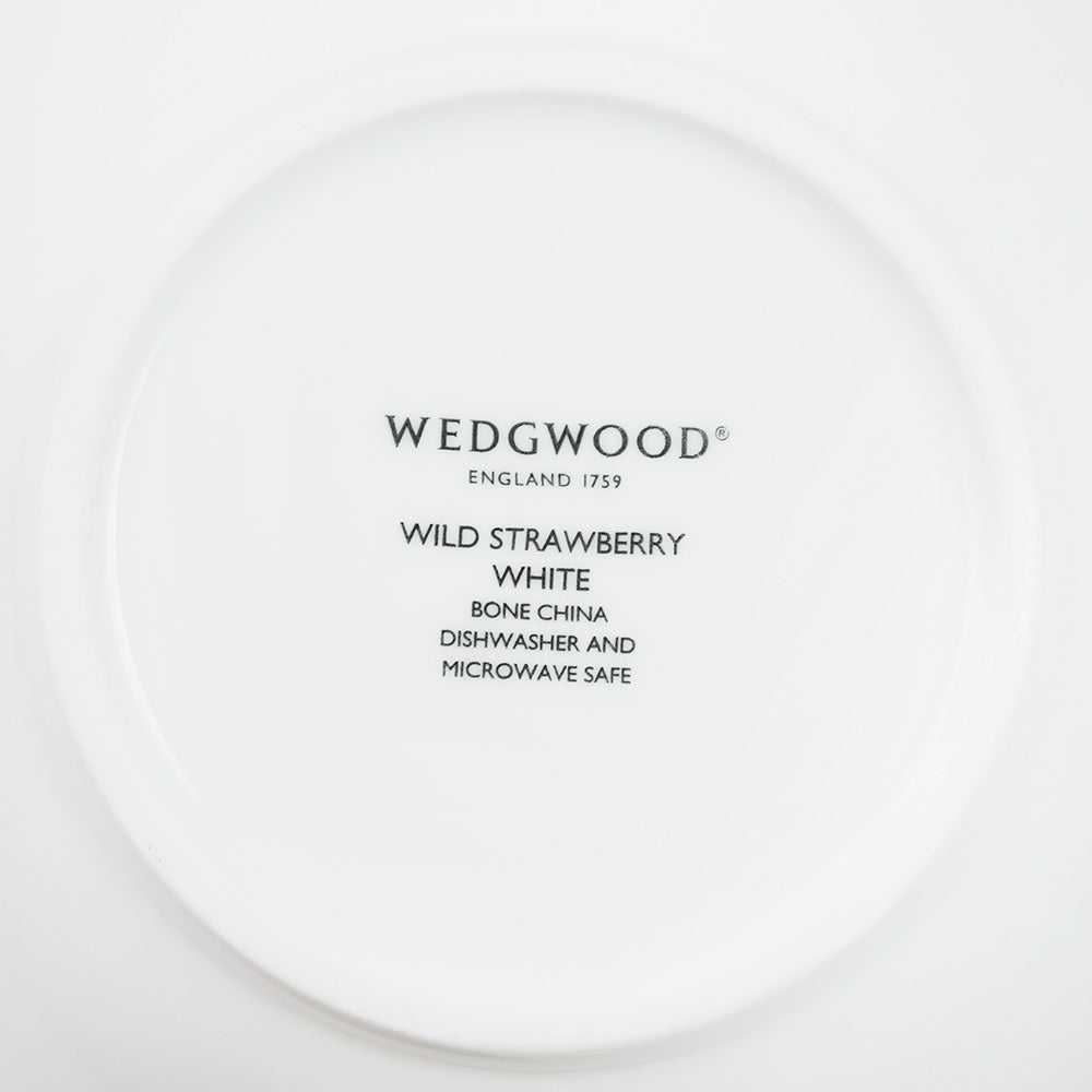 ウェッジウッド (WEDGWOOD) ワイルドストロベリー ホワイト マルチソーサー