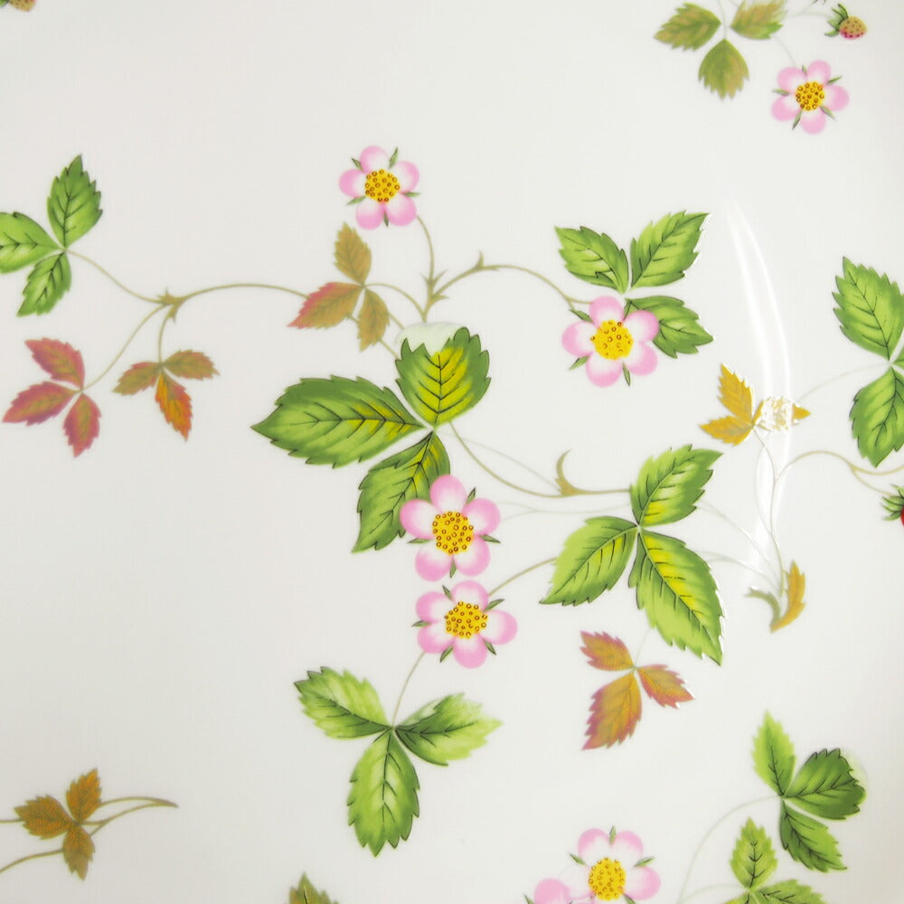 ウェッジウッド (WEDGWOOD) ワイルドストロベリー カジュアル クーププレート 23cm