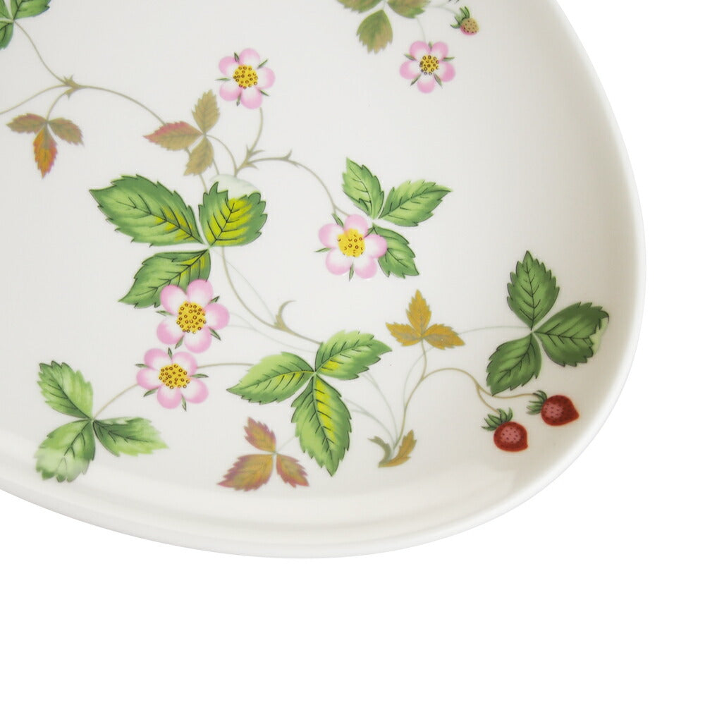 ウェッジウッド (WEDGWOOD) ワイルドストロベリー カジュアル オーバルディッシュ