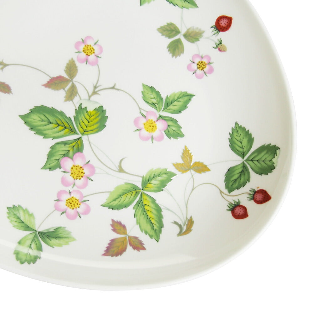 ウェッジウッド (WEDGWOOD) ワイルドストロベリー カジュアル オーバルディッシュ