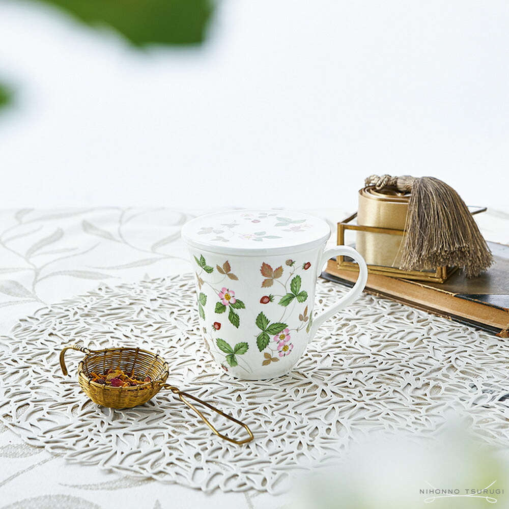 ウェッジウッド (WEDGWOOD) ワイルドストロベリー マグ