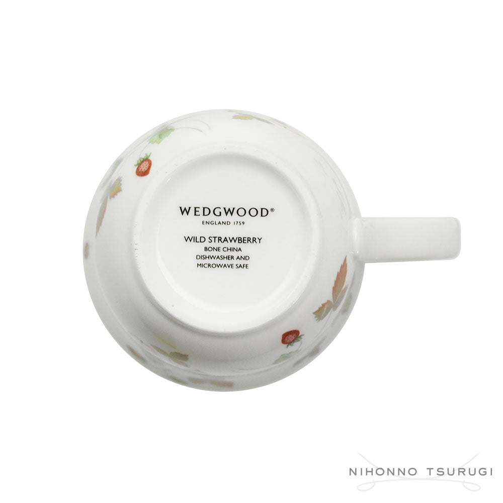 ウェッジウッド (WEDGWOOD) ワイルドストロベリー カジュアル 蓋付き マグカップ