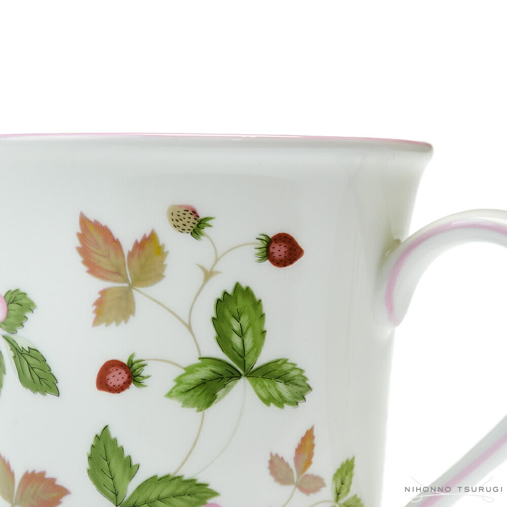 ウェッジウッド (WEDGWOOD) ワイルドストロベリー マグ