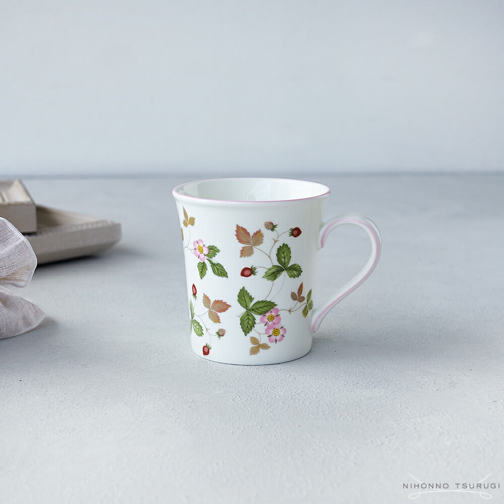 ウェッジウッド (WEDGWOOD) ワイルドストロベリー マグ