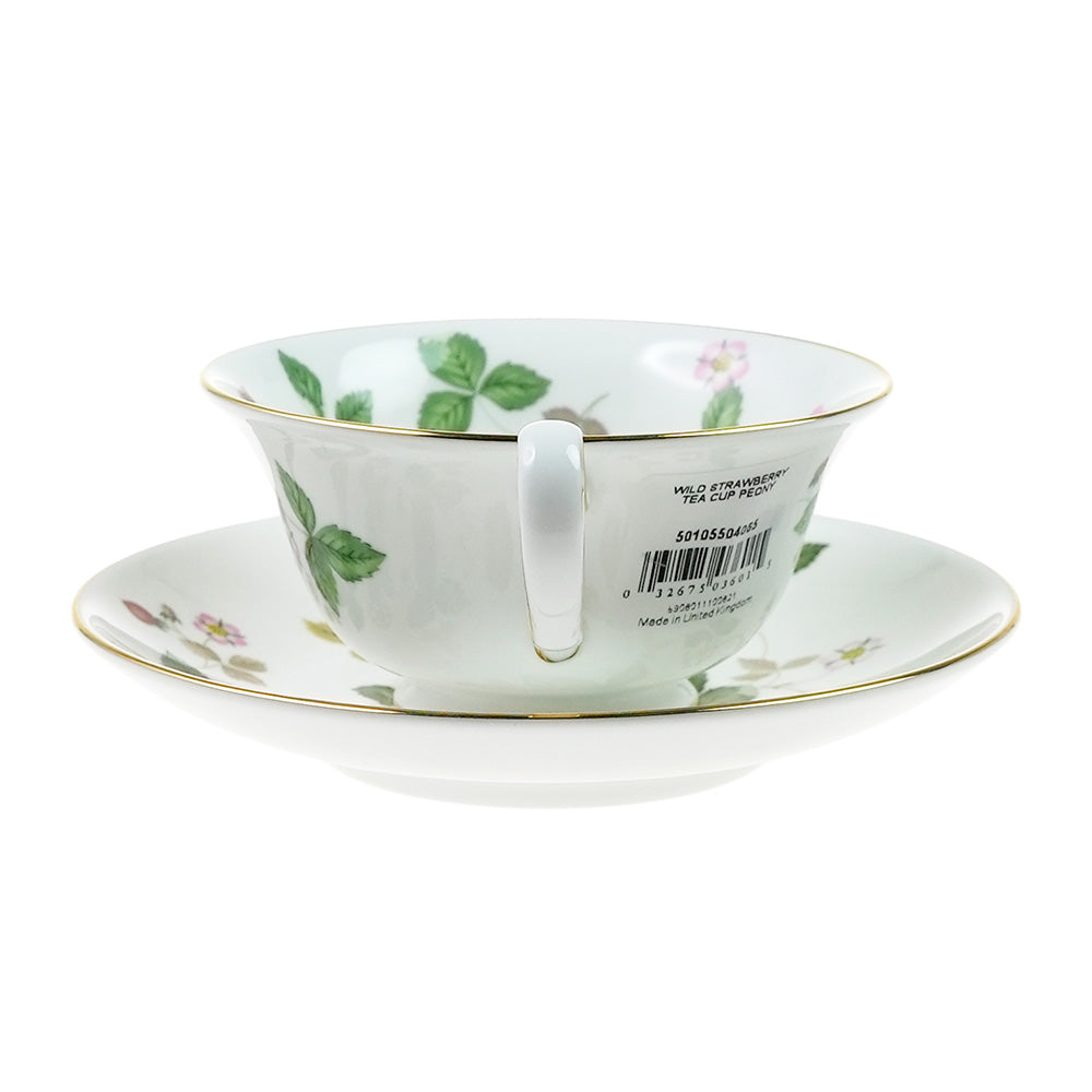 【英国製】ウェッジウッド(WEDGWOOD) ワイルドストロベリー カップ＆ソーサー