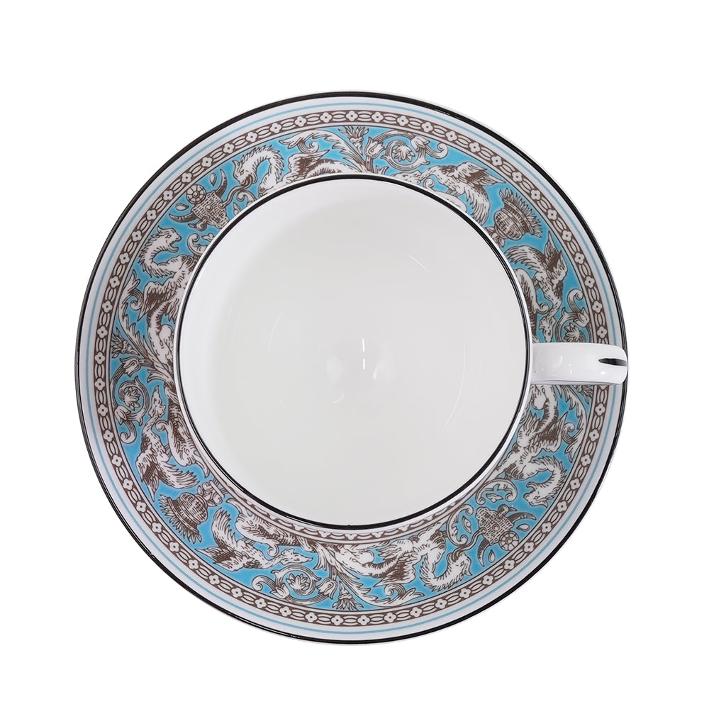 ウェッジウッド (WEDGWOOD) フロレンティーンシリーズ ティーカップ＆ソーサー リー