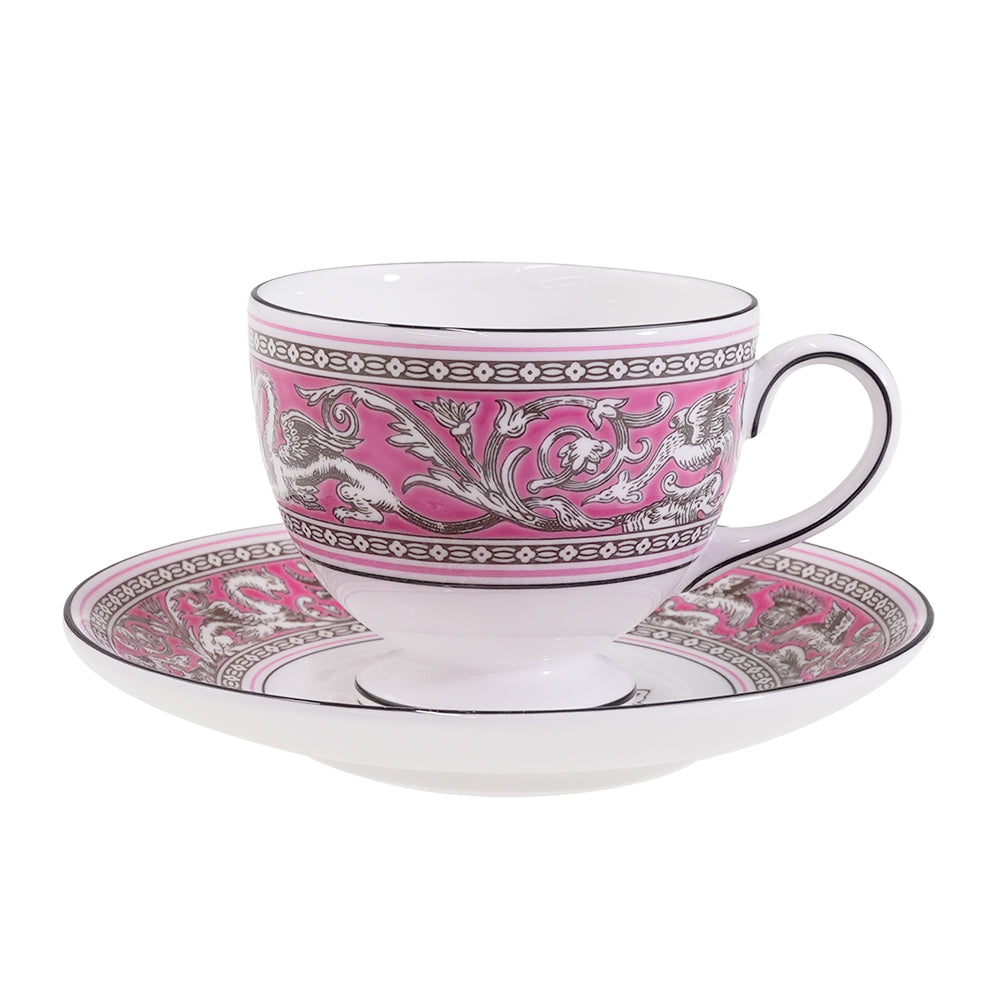 ウェッジウッド (WEDGWOOD) フロレンティーンシリーズ ティーカップ＆ソーサー リー
