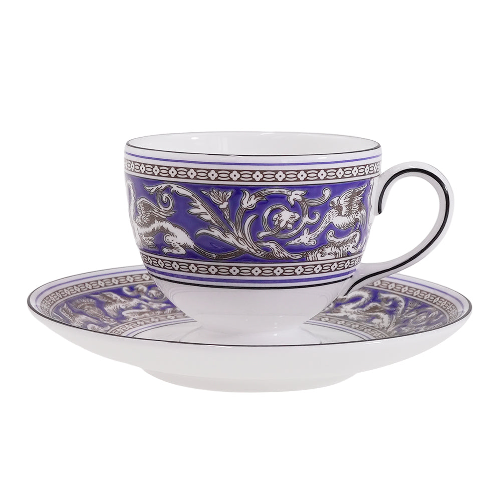 ウェッジウッド (WEDGWOOD) フロレンティーンシリーズ ティーカップ＆ソーサー リー