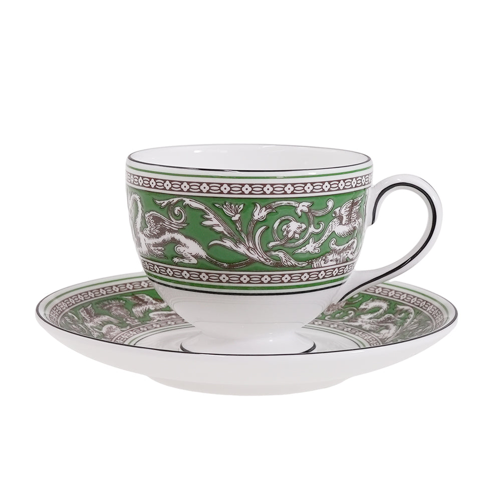 ウェッジウッド (WEDGWOOD) フロレンティーンシリーズ ティーカップ＆ソーサー リー