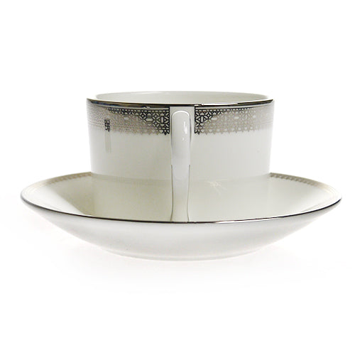ウェッジウッド (WEDGWOOD) レースプラチナ ティーカップ＆ソーサー インペリアル         