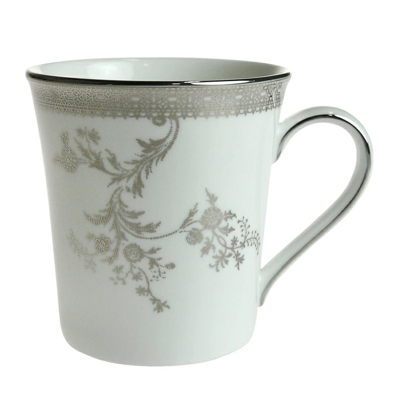 ウェッジウッド (WEDGWOOD) レースプラチナ マグカップ 300ml