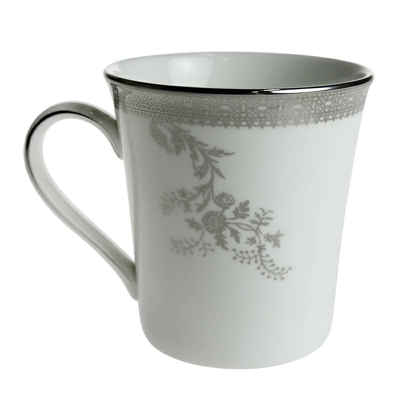 ウェッジウッド (WEDGWOOD) レースプラチナ マグカップ 300ml
