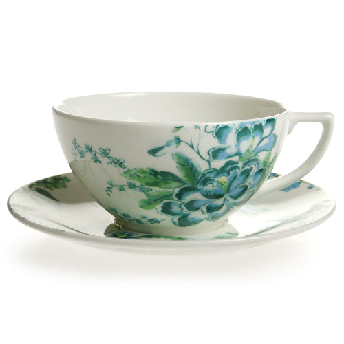 ウェッジウッド (WEDGWOOD) ジャスパー コンラン シノワズリ ホワイト ティーカップ&ソーサー