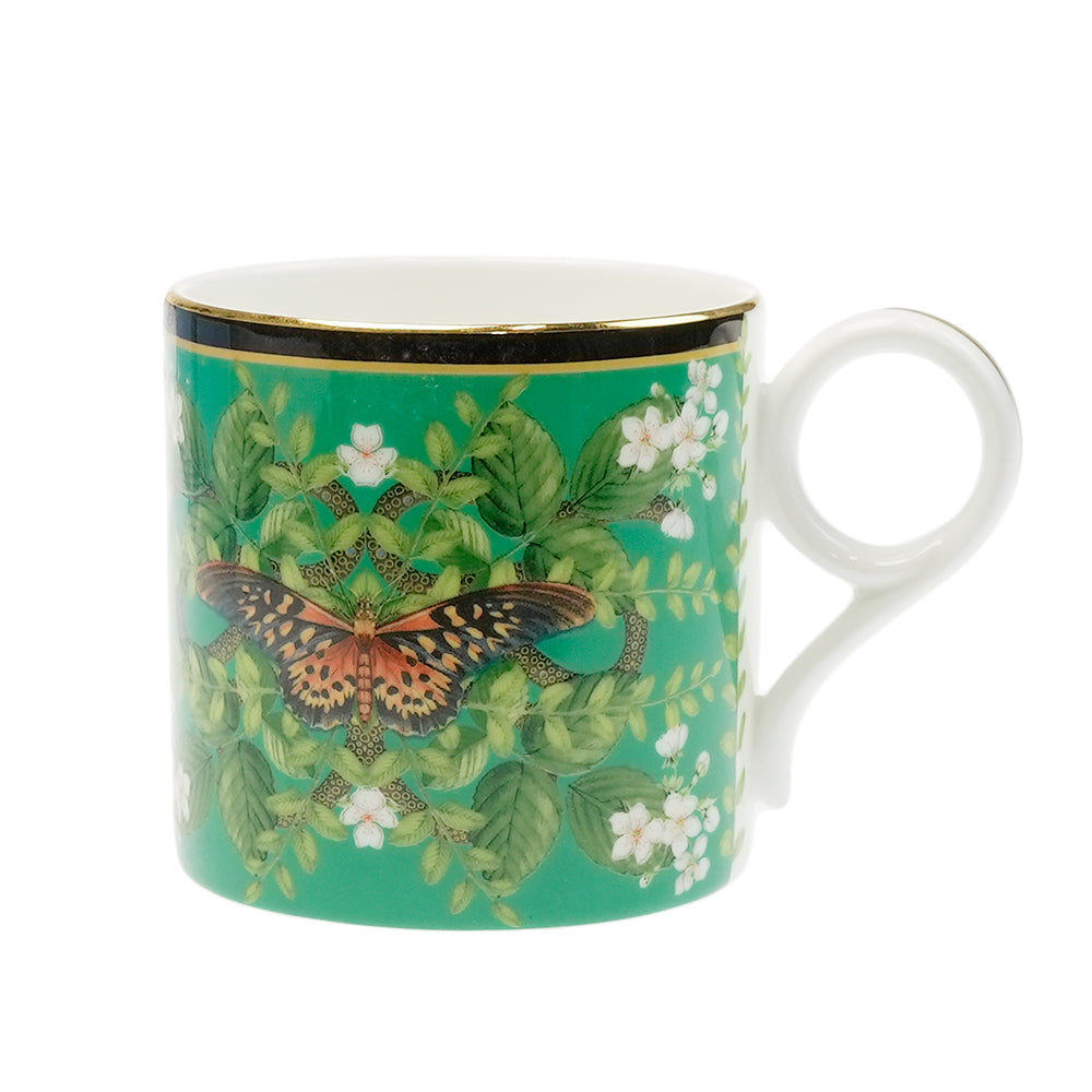 ウェッジウッド (WEDGWOOD) ワンダーラスト エメラルドフォレスト マグカップ 350ml