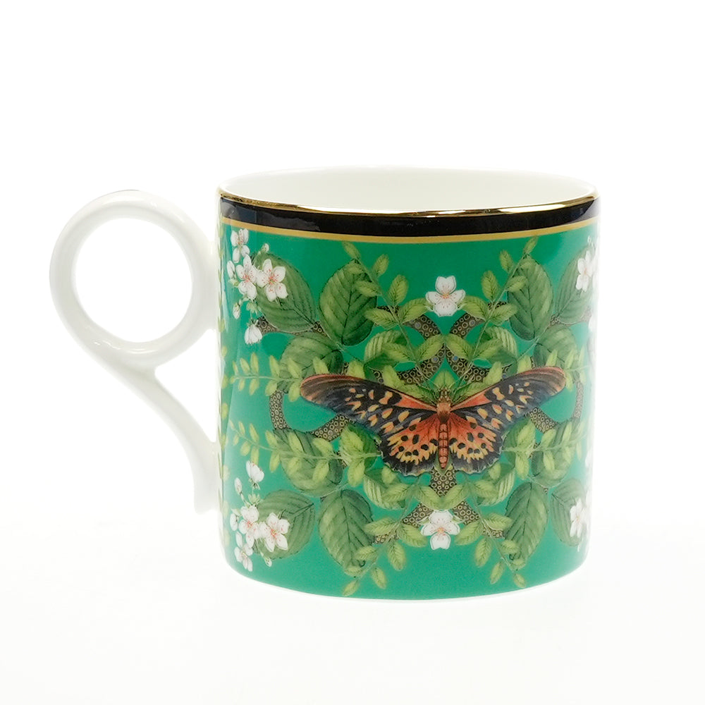 ウェッジウッド (WEDGWOOD) ワンダーラスト エメラルドフォレスト マグカップ 350ml