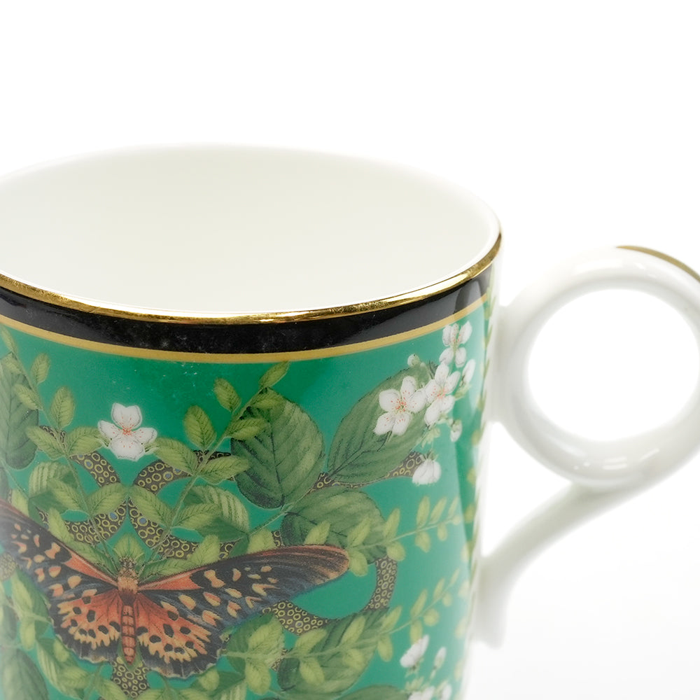 ウェッジウッド (WEDGWOOD) ワンダーラスト エメラルドフォレスト マグカップ 350ml