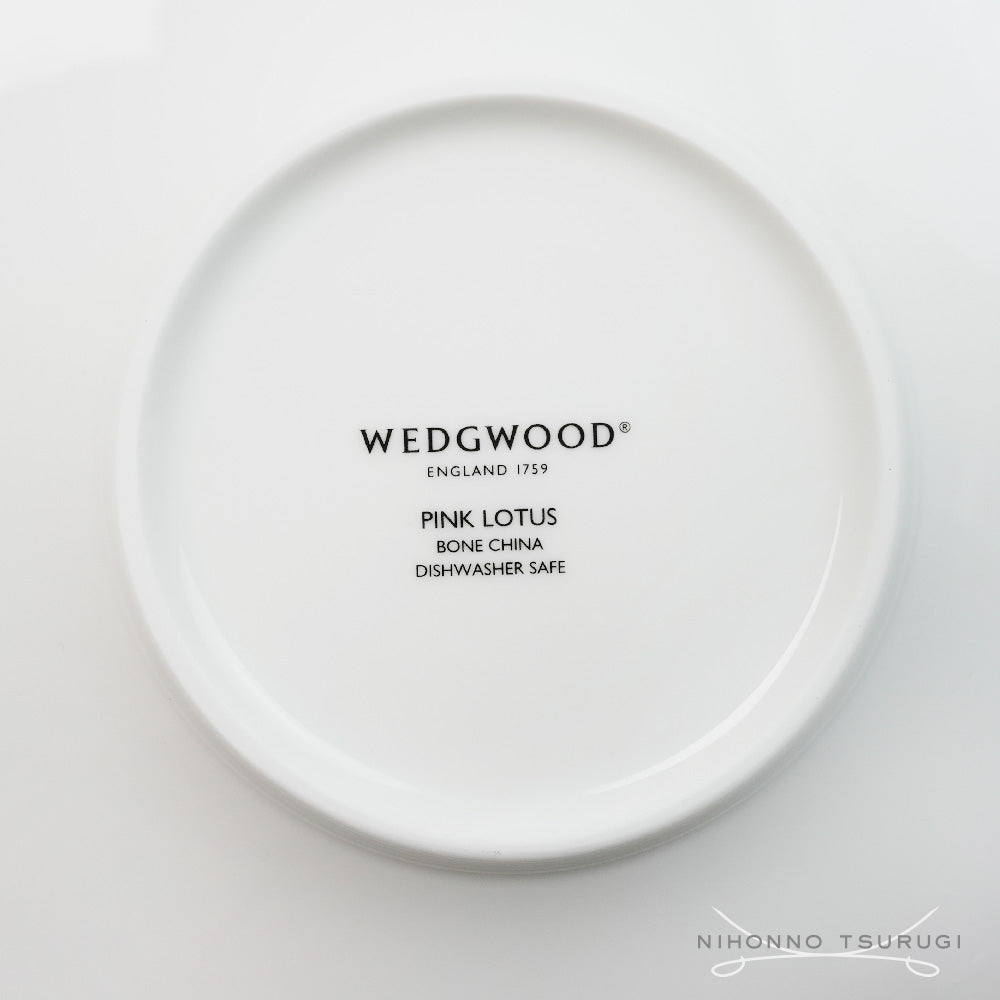 ウェッジウッド (WEDGWOOD) ワンダーラスト ピンクロータス ティーカップ＆ソーサー