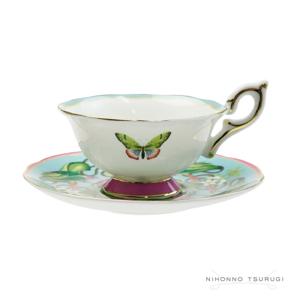 ウェッジウッド (WEDGWOOD) ワンダーラスト メナジェリィ ティーカップ＆ソーサー