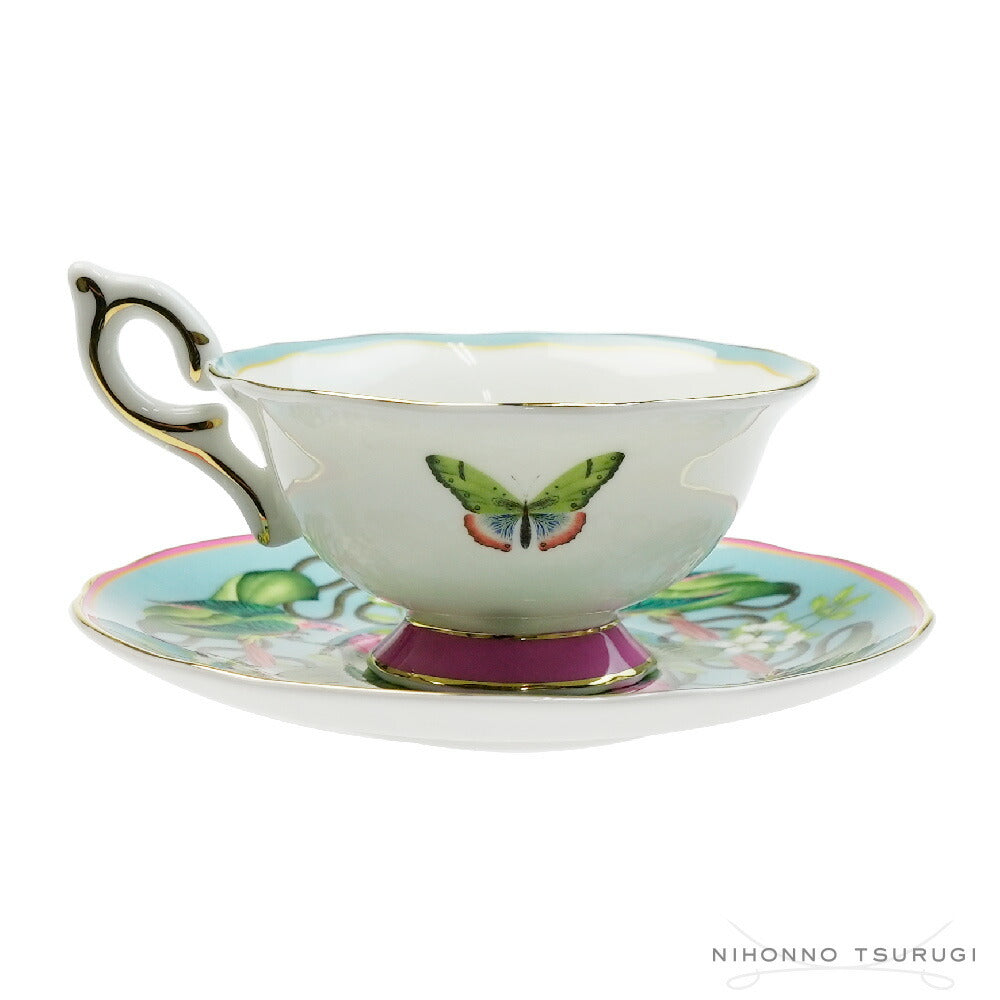ウェッジウッド (WEDGWOOD) ワンダーラスト メナジェリィ ティーカップ＆ソーサー