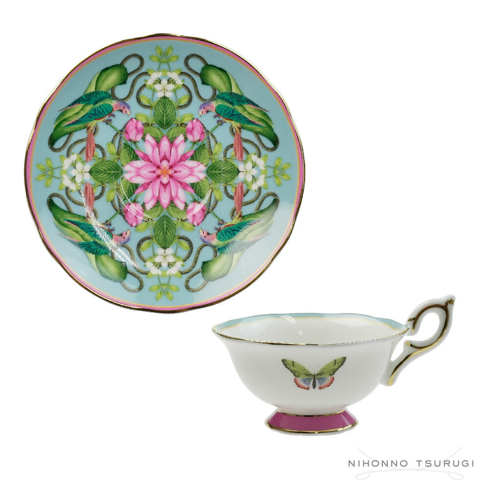 ウェッジウッド (WEDGWOOD) ワンダーラスト メナジェリィ ティーカップ＆ソーサー