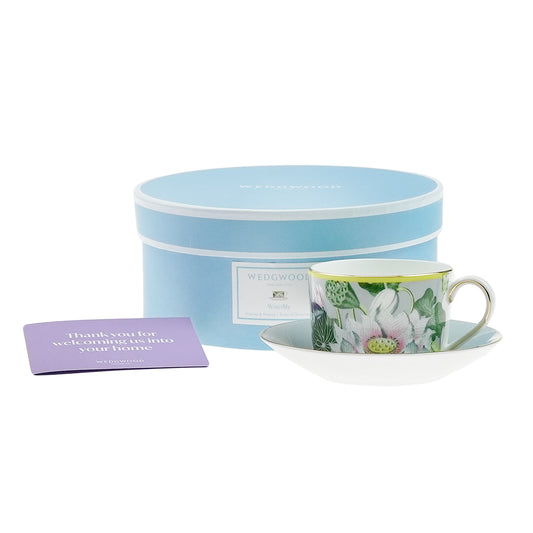 ウェッジウッド (WEDGWOOD) ワンダーラスト ウォーターリリー インペリアル ティーカップ＆ソーサー