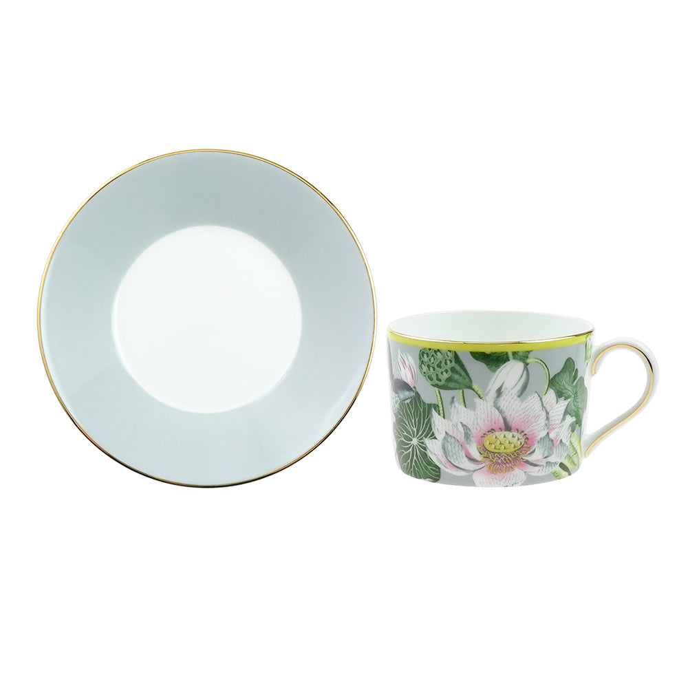 ウェッジウッド (WEDGWOOD) ワンダーラスト ウォーターリリー インペリアル ティーカップ＆ソーサー