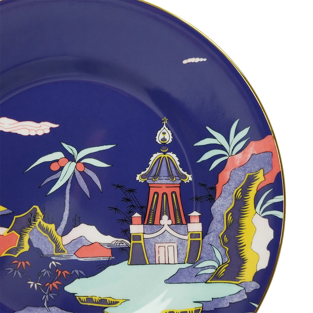 ウェッジウッド (WEDGWOOD) ワンダーラスト 20cm プレート 4pcs セット