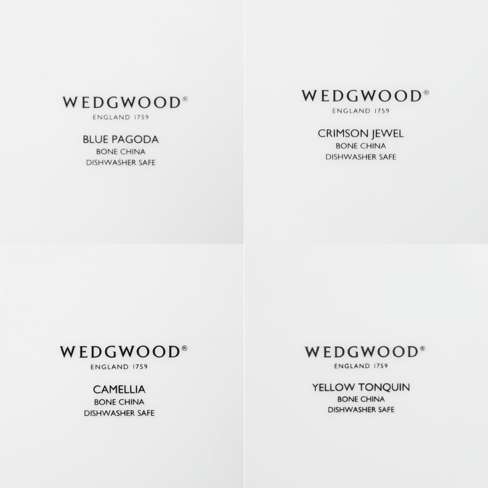 ウェッジウッド (WEDGWOOD) ワンダーラスト 20cm プレート 4pcs セット