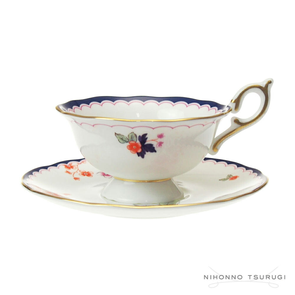 ウェッジウッド (WEDGWOOD) ワンダーラスト ジャスミン ブルーム ティーカップ＆ソーサー         