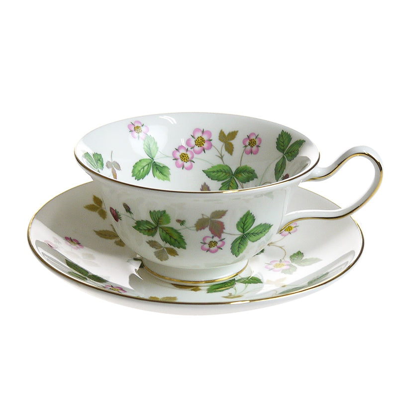 ウェッジウッド(WEDGWOOD) ワイルドストロベリー カップ＆ソーサー