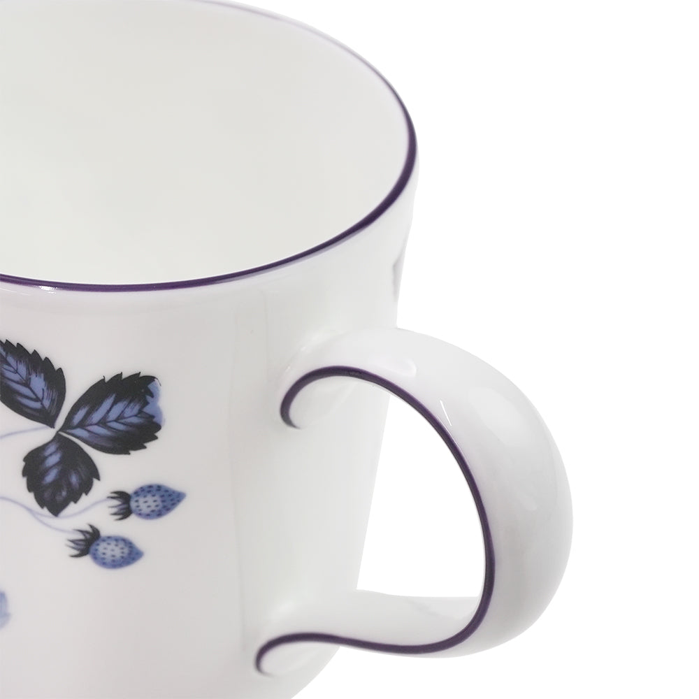 ウェッジウッド (WEDGWOOD) ストロベリー インクブルー マグ