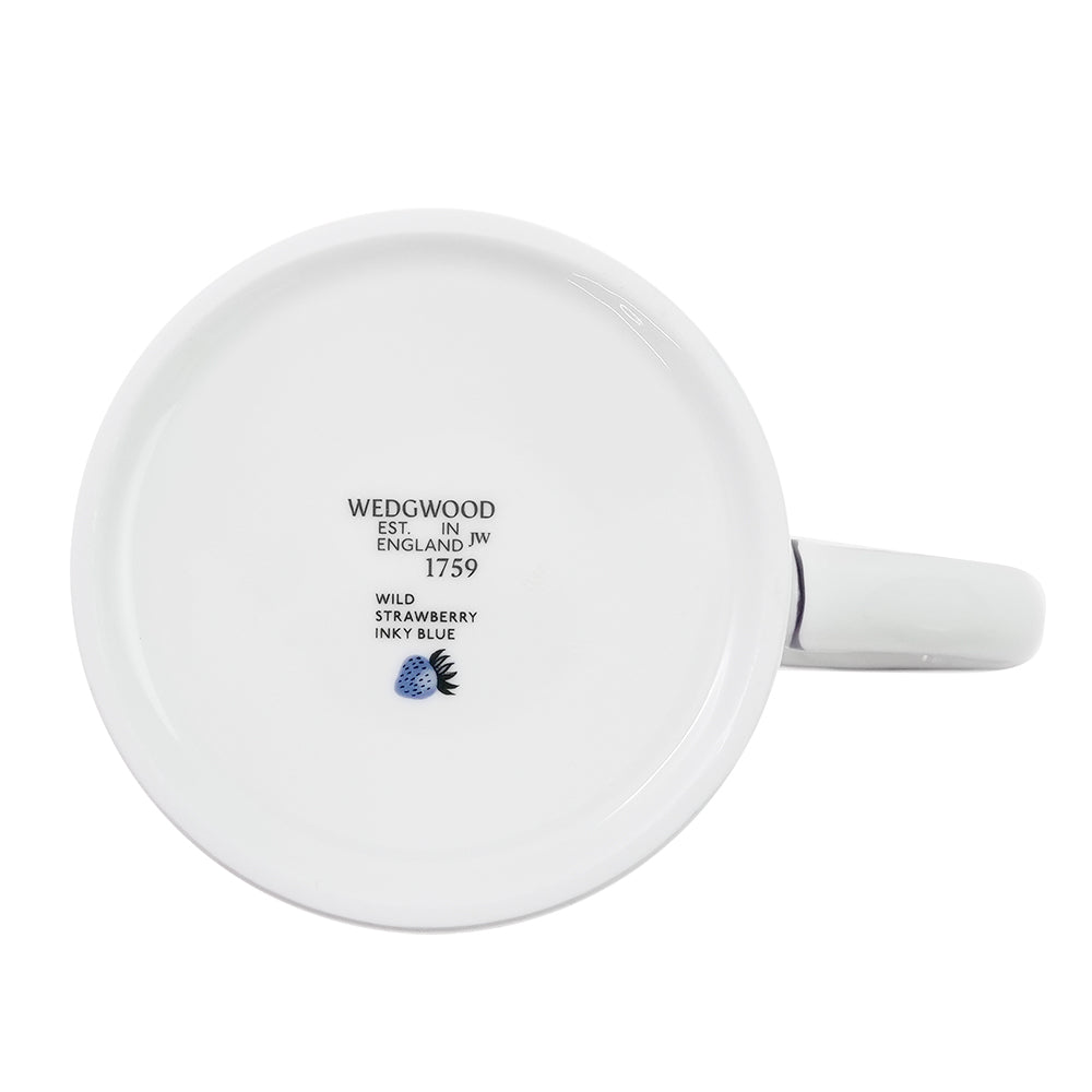 ウェッジウッド (WEDGWOOD) ストロベリー インクブルー マグ