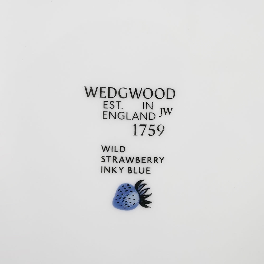 ウェッジウッド (WEDGWOOD) ストロベリー インクブルー プレート 20cm