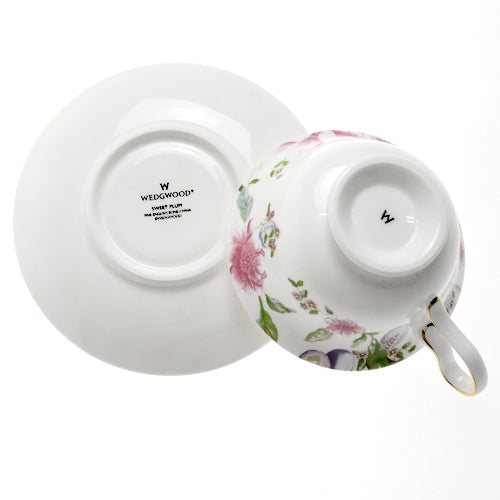 ウェッジウッド (WEDGWOOD) スウィートプラム ティーカップ＆ソーサー