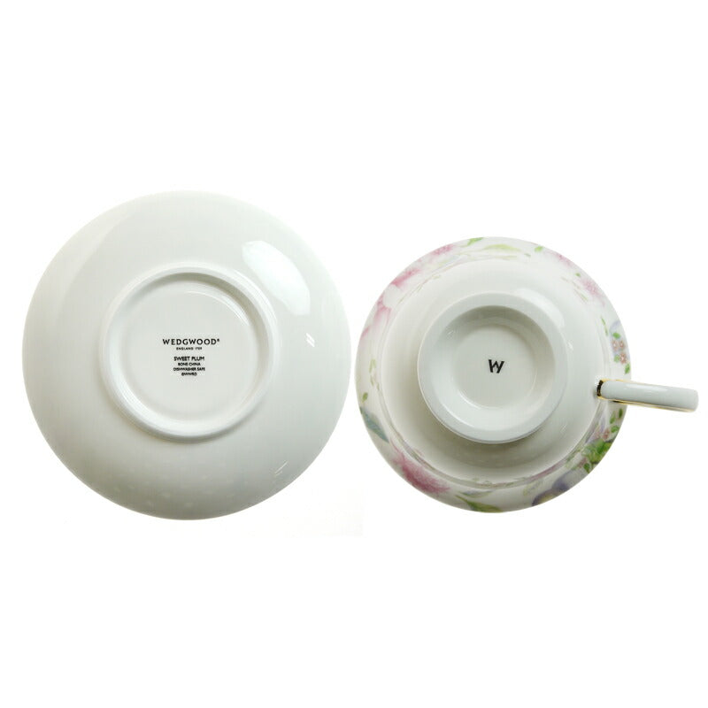 ウェッジウッド (WEDGWOOD) スウィートプラム ティーカップ＆ソーサー
