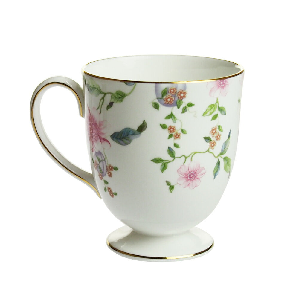 ウェッジウッド (WEDGWOOD) スウィートプラム フッティドマグカップ リー