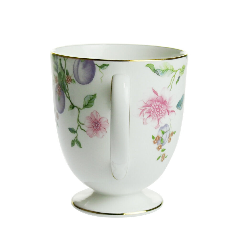 ウェッジウッド (WEDGWOOD) スウィートプラム フッティドマグカップ リー