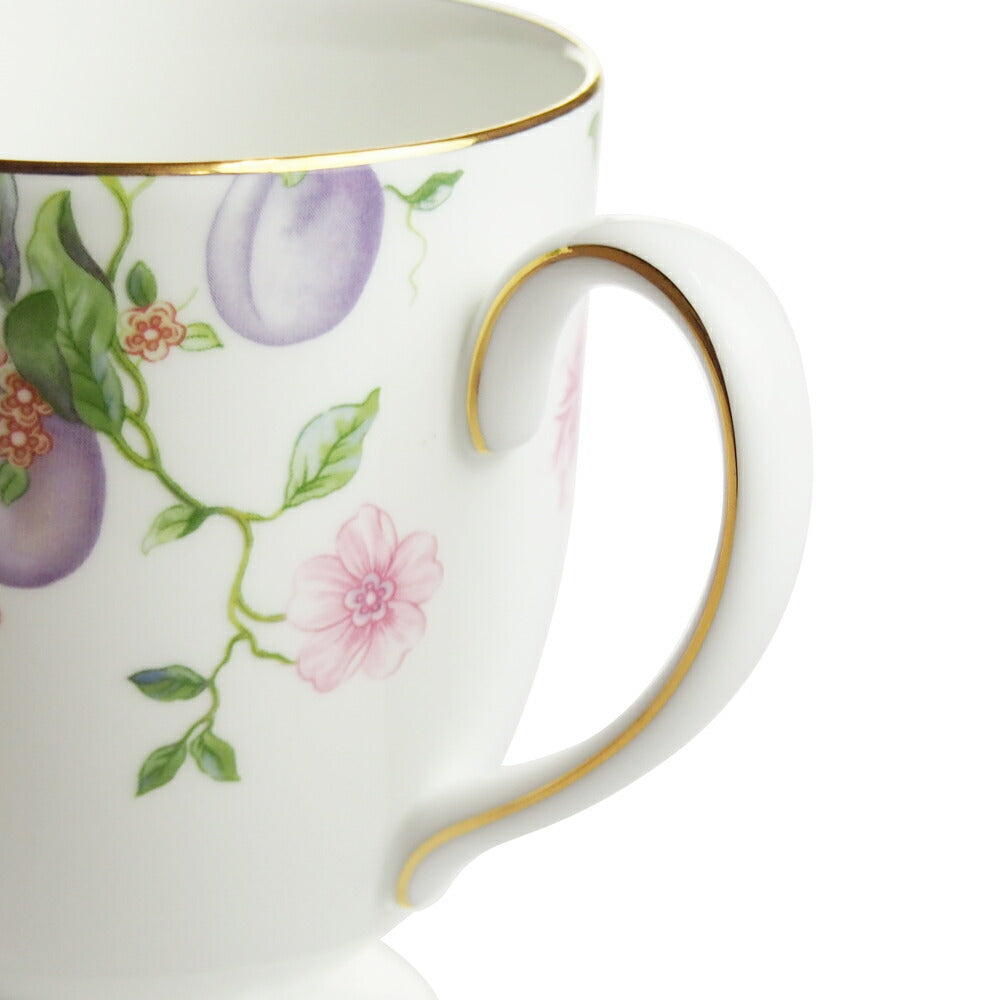 ウェッジウッド (WEDGWOOD) スウィートプラム フッティドマグカップ リー
