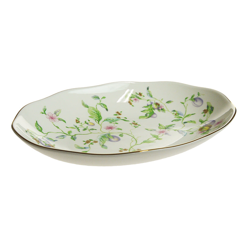 ウェッジウッド (WEDGWOOD) スウィートプラム オーバルディッシュ