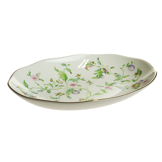 ウェッジウッド (WEDGWOOD) スウィートプラム オーバルディッシュ