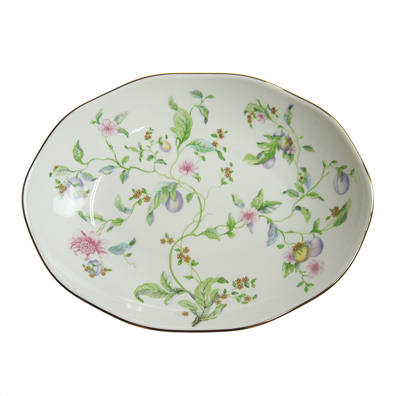 ウェッジウッド (WEDGWOOD) スウィートプラム オーバルディッシュ