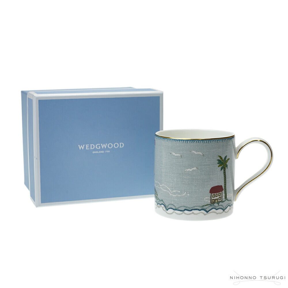 ウェッジウッド (WEDGWOOD) セイラーズ フェアウェル by Kit Kemp マグカップ