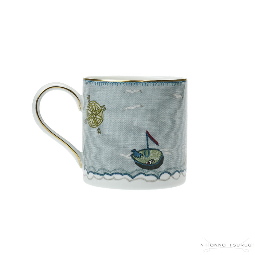 ウェッジウッド (WEDGWOOD) セイラーズ フェアウェル by Kit Kemp マグカップ