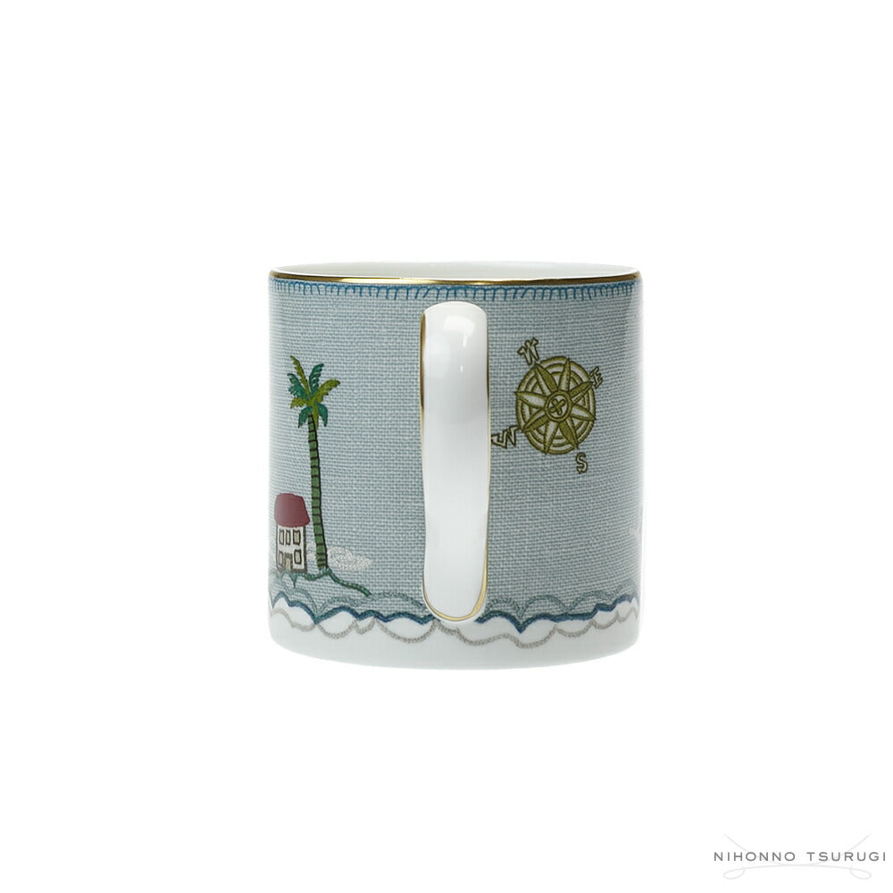 ウェッジウッド (WEDGWOOD) セイラーズ フェアウェル by Kit Kemp マグカップ